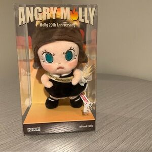 Angry Molly 20th Anniversary Plush Doll - Black & Brown